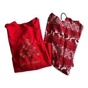 Womens Sweaters Bundle Size Medium Holiday Pull Over Hoodie Christmas Tree Cozy